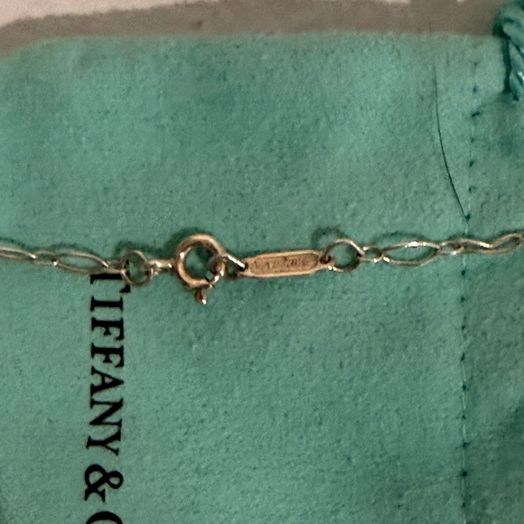 Authentic Tiffany & Co Silver and Enamel Beaded Key Necklace - Picture 6 of 7